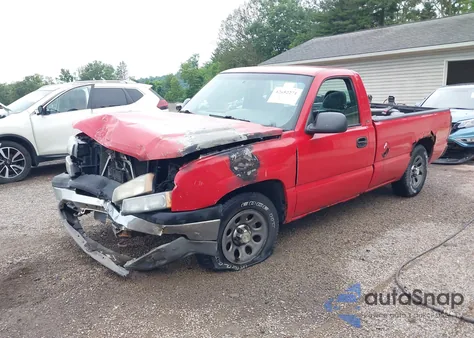 2004 Chevrolet Silverado 1500 Work Truck из США, поврежденный, VIN 1GCEC14X14Z148797